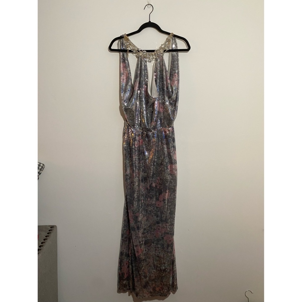 Nicole Bakti Sequin Gown